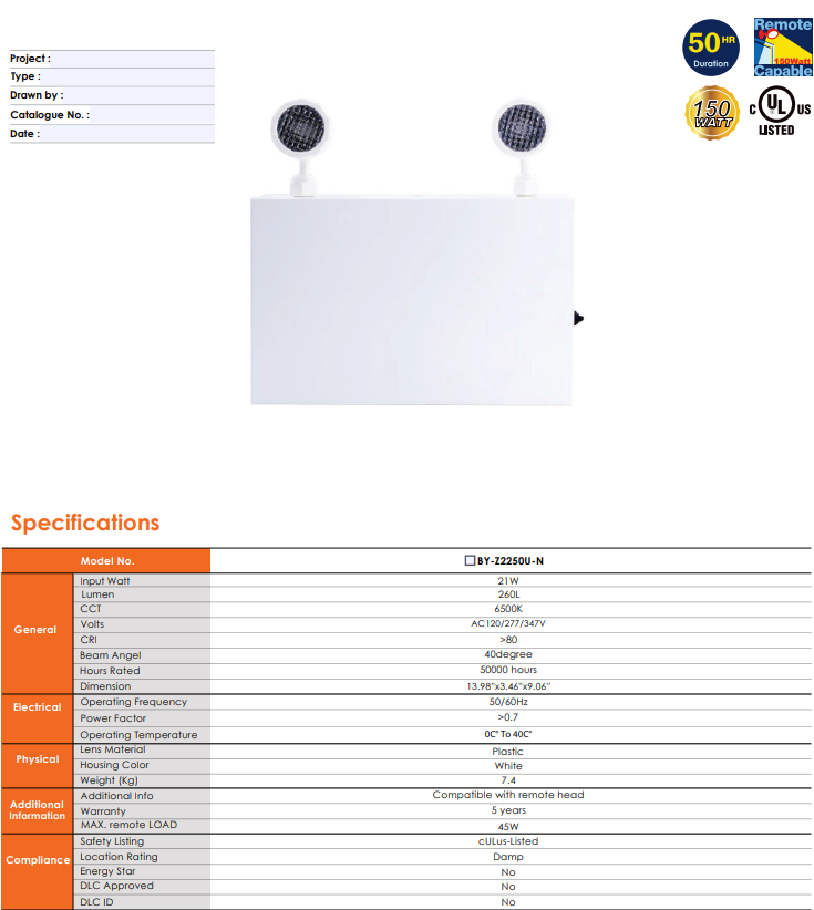 Votatec Remote Capable Steel Battery Unit 150W