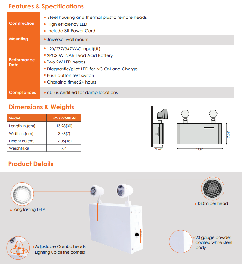 Votatec Remote Capable Steel Battery Unit 150W