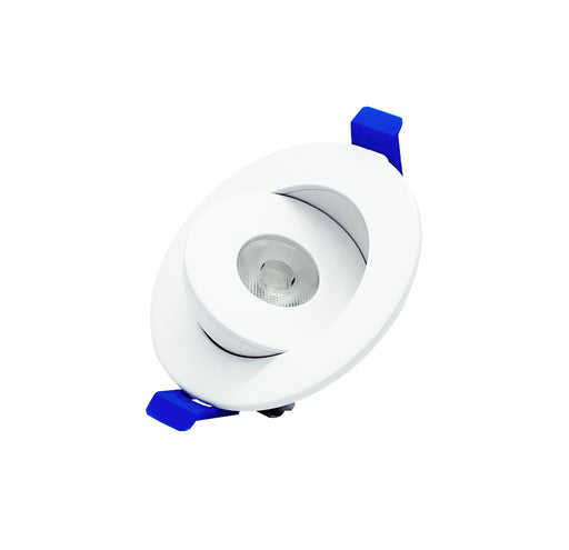 DawnRay 2" LED Round Gimbal Panel(Potlight) 2700K/3000K/3500K/4000K/5000K(changeable), White, 5W, 400LM