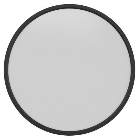 Votatec 24″ Slim Flush Mount 5Way CCT, White & Black
