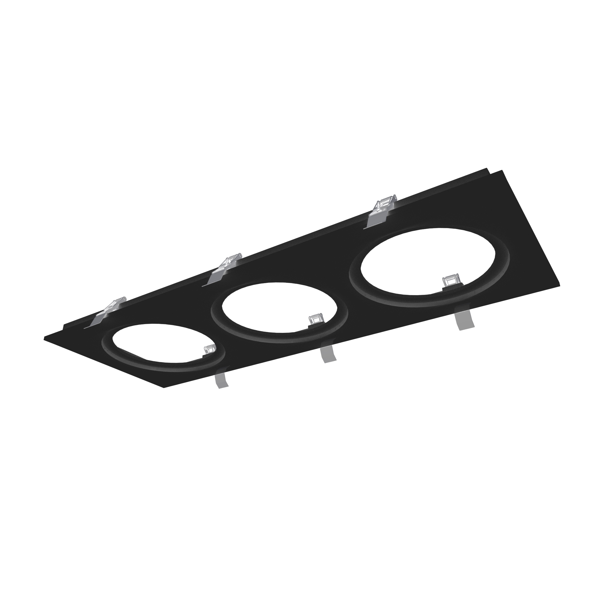 Dawnray 3.5" Trio-Recessed Plate, Multi-Recessed Plate