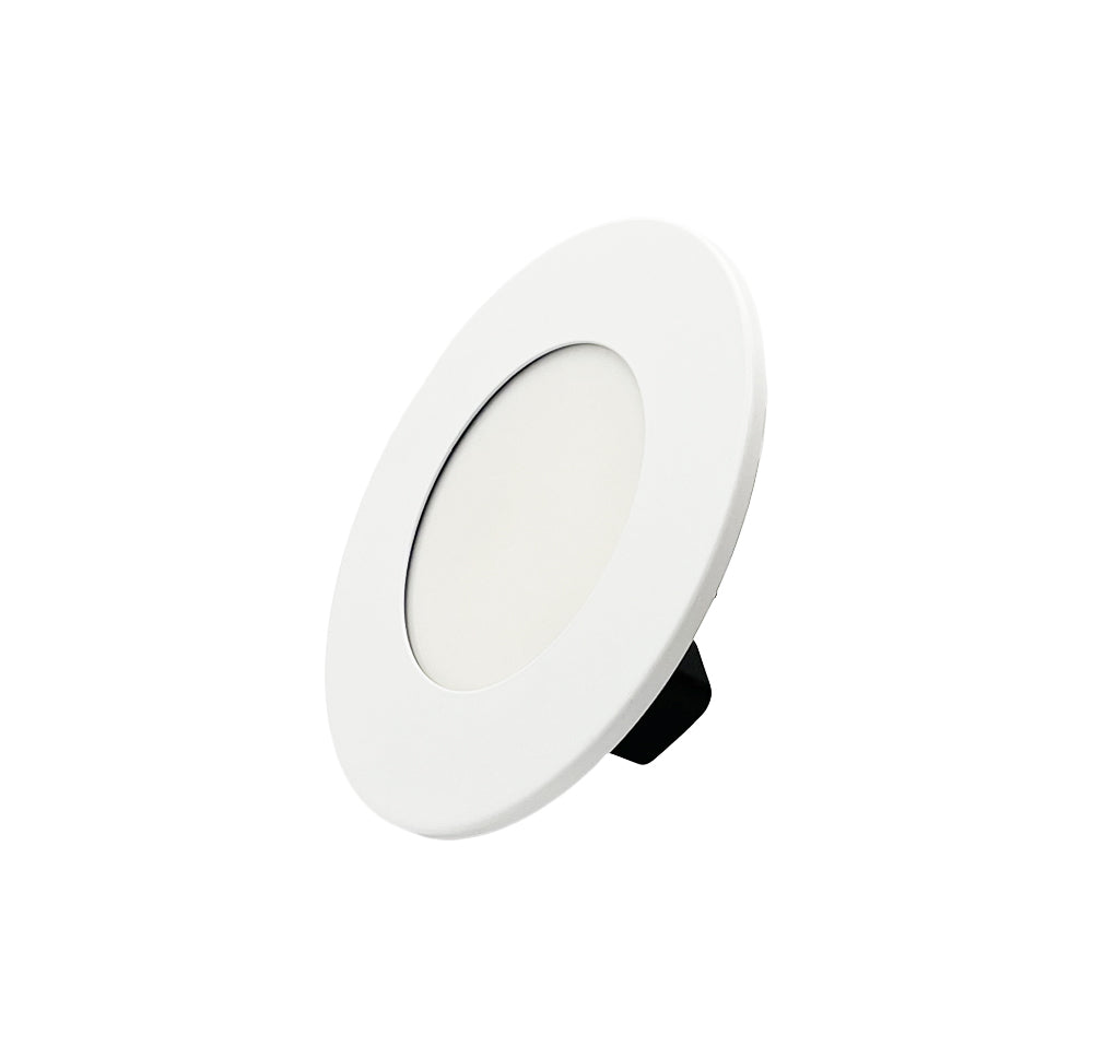 DawnRay 4" LED Recess Slim Potlight,Multi Install,White,2700K/3000K/3500K/4000K/5000K(changeable)