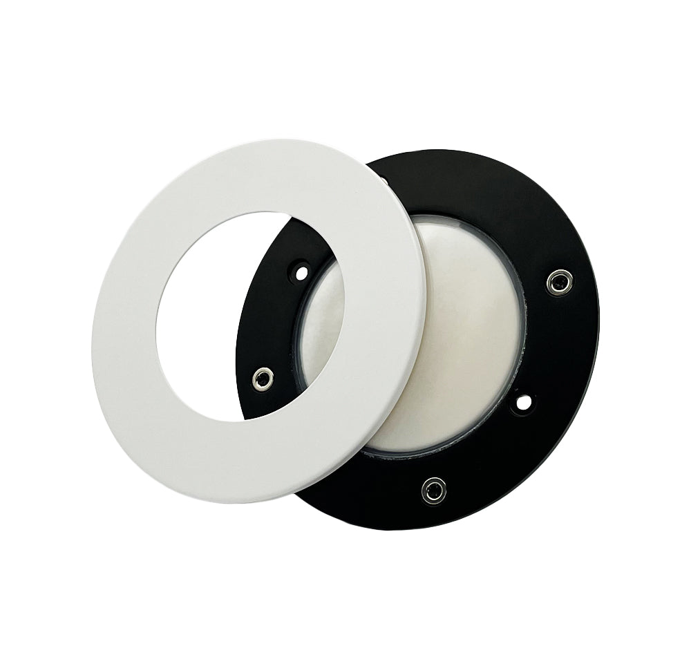 DawnRay 4" LED Recess Slim Potlight,Multi Install,White,2700K/3000K/3500K/4000K/5000K(changeable)