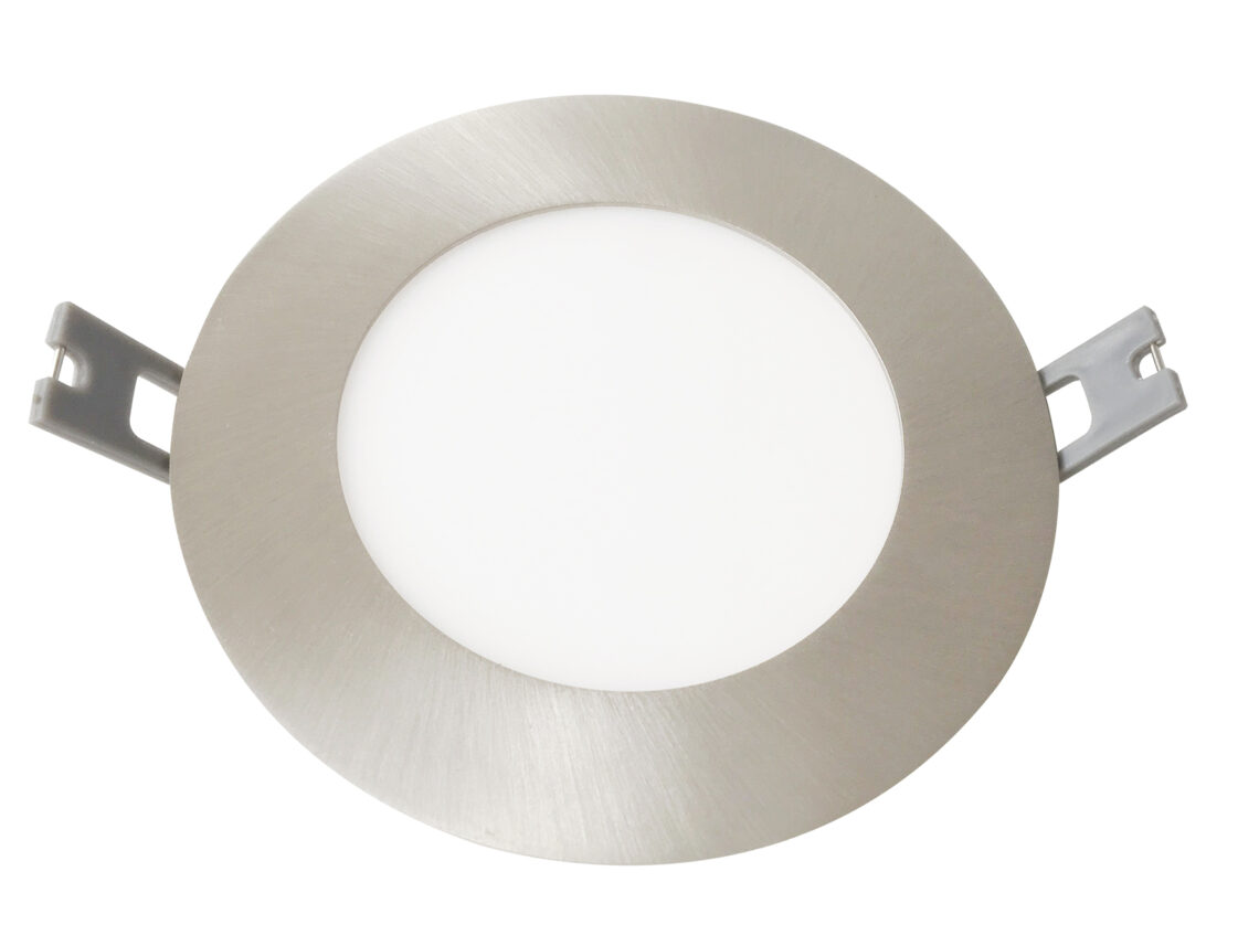 Votatec 4″ Slim Panel / Potlight 3Way CCT 3000K/4000K/5000K Changeable,White/Black/Brushed Nickel