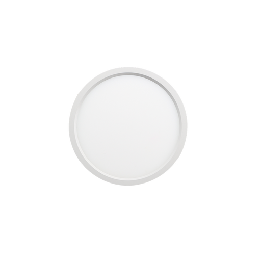 Reno Lighting 5" Slim Surface Round Slim Flush Mount 10W | 600Lm | Selectable CCT 27/30/35/40/50K | 120V | White /Black/Brushed Nickel