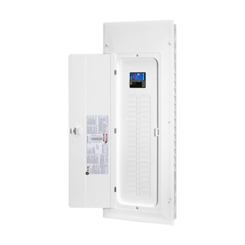 Eaton BR main breaker loadcenter, 40 ckt, 200 amp, main breaker, single phase, white for Canada, CBRPM240