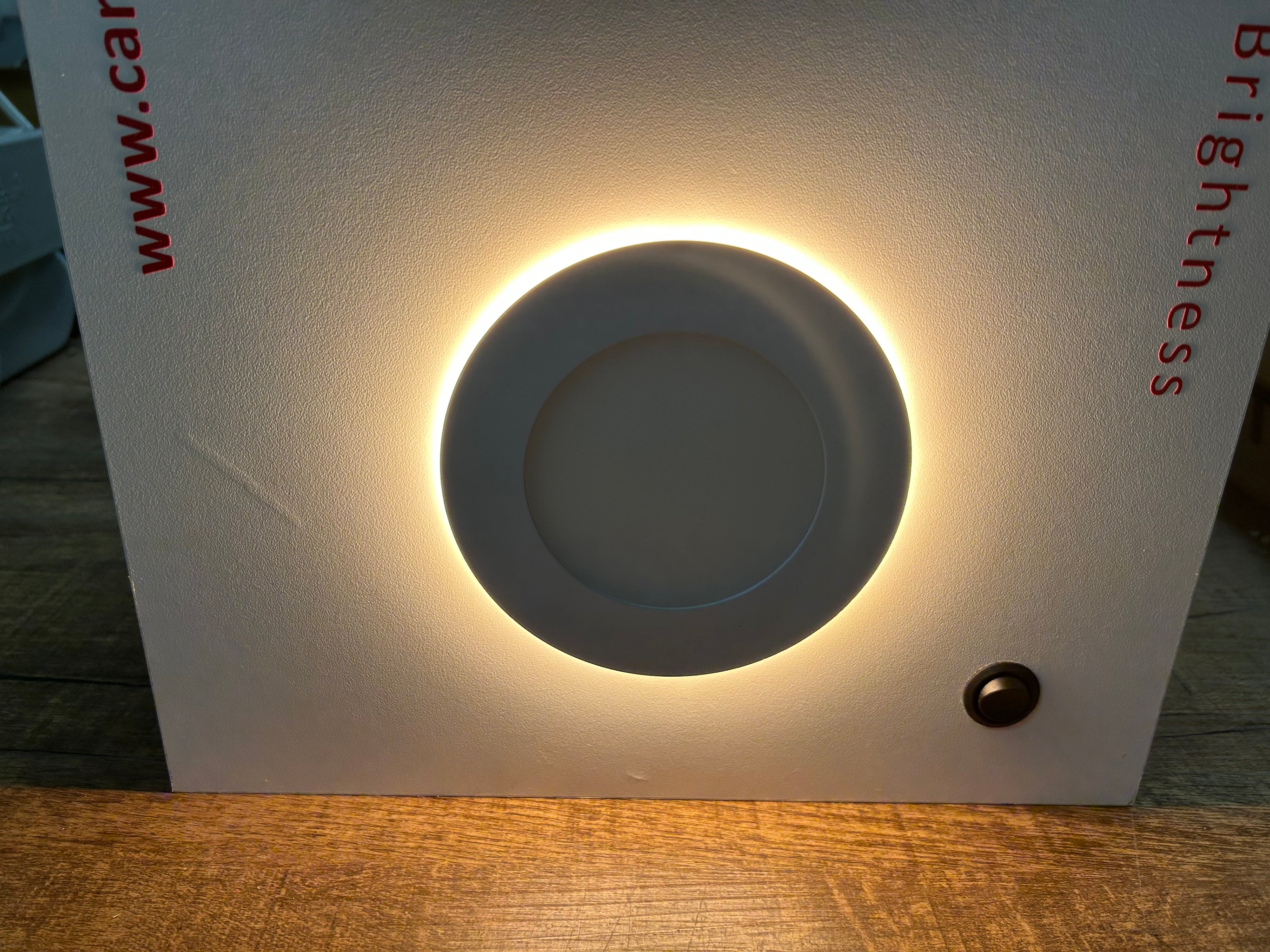 canolight 4" Recessed LED Slim Flat Potlight With Nightlight, 9+2W 800Lm 5CCT adjustable(2700K/3000K/3500K/4000K/5000K) White