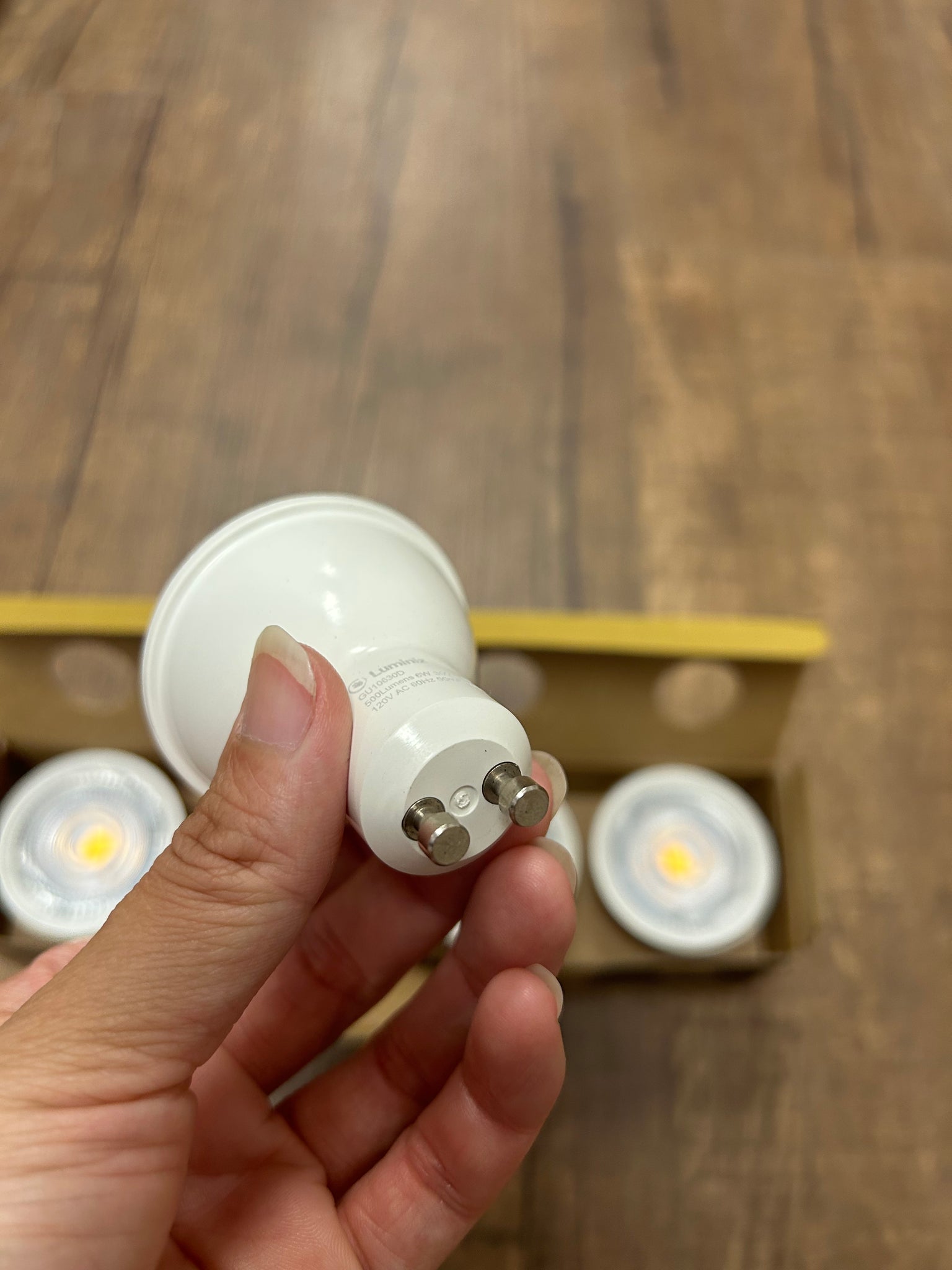 Luminiz Quadcore S Led GU10 Blub 6W 500Lm 3000K/4000K/5000K Dimmable