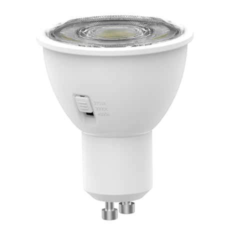 Votatec Led Gu10 Bulb, 7W 500Lumens,3Way CCT Adjustable(3000K/4000K/5000K)