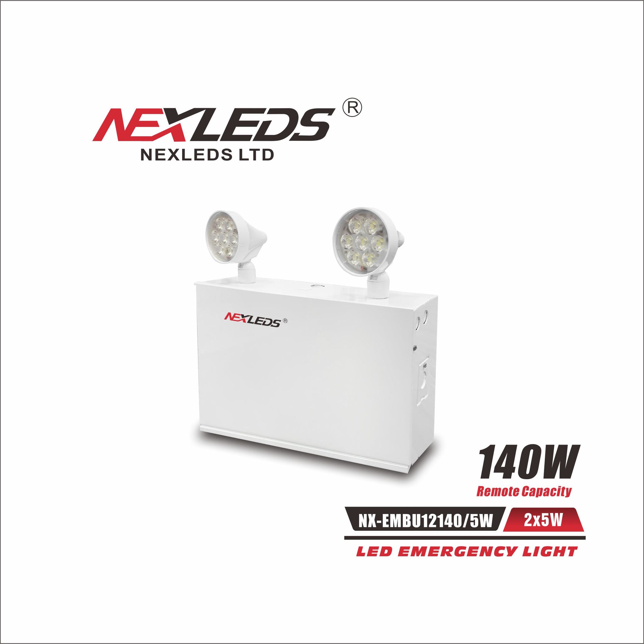Nexleds 140W Battery Unit with 5W LED Heads