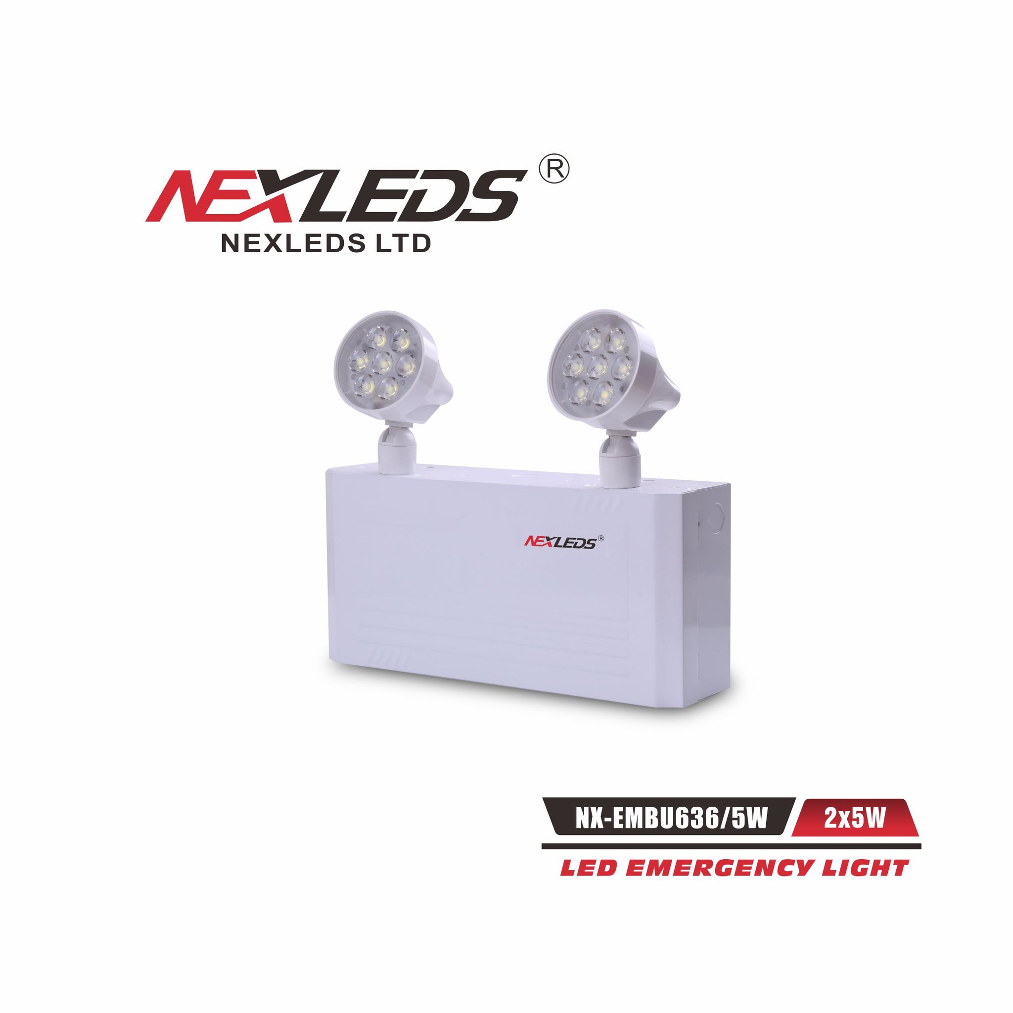 Nexleds 36W Battery Unit with 5W LED Heads
