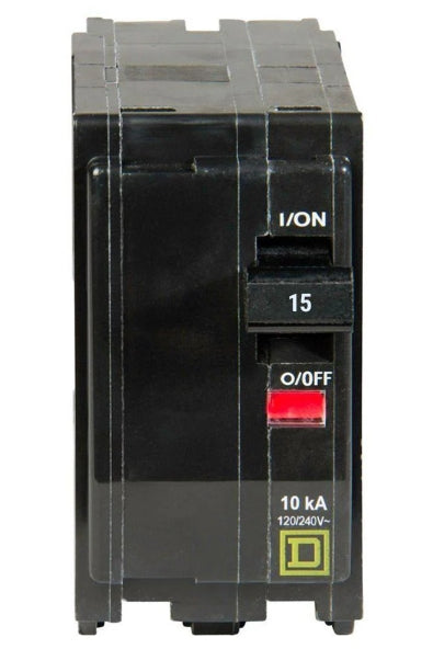 SquareD, QO, 100A, 2 pole, 120/240VAC, 10kA, plug in, QO2100