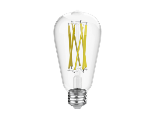 Votatec ST64 Filament LED Bulb,E26 9W 1000Lm, Single Colour(3000K/4000K)