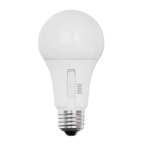 Votatec A19 LED Bulb E26 Base 17W 1600Lm,5Way CCT 2700K/3000K/3500K/4000K/5000K