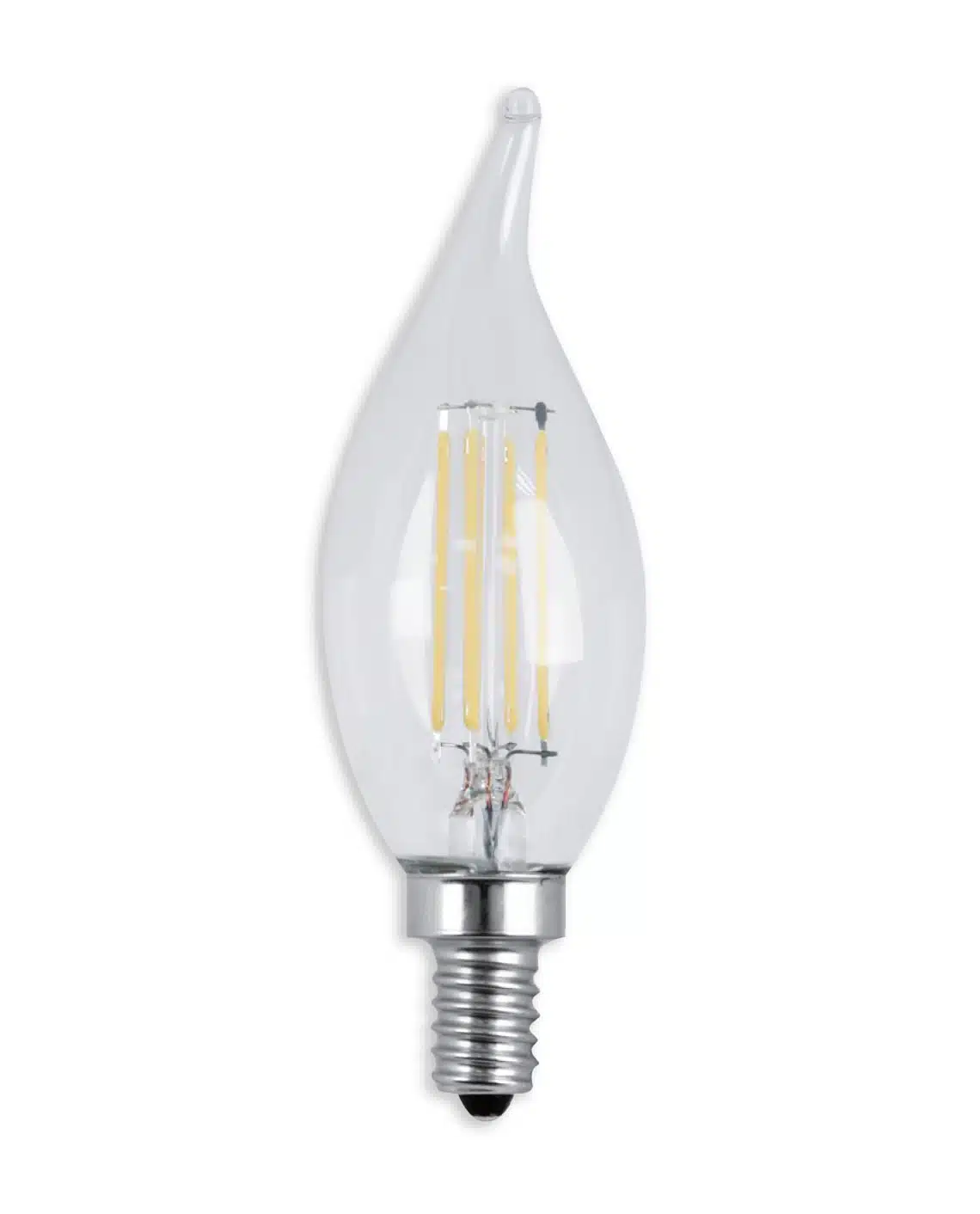 Votatec Filament Candle LED Bulb,E12 3.8W 300Lm, Single Colour(2700K/4000K/5000K)