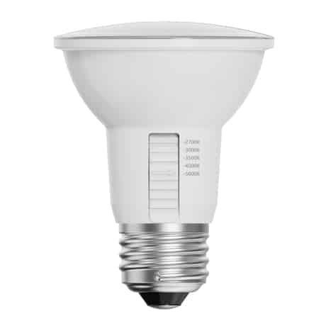 Votatec Led Par20 Bulb, 7W 500Lumens,5Way CCT Adjustable(2700K/3000K/3500K/4000K/5000K)