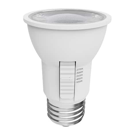 Votatec Led Par16 Bulb, 5.5W 500Lumens,5Way CCT Adjustable(2700K/3000K/3500K/4000K/5000K)
