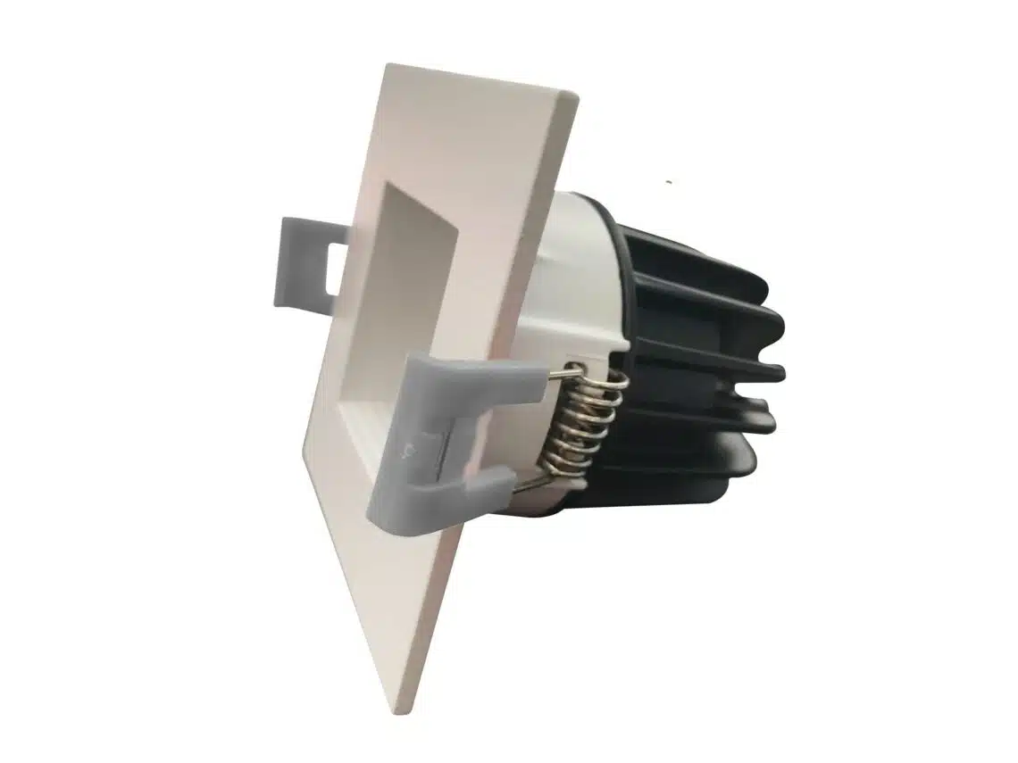 Votatec 2″ Square Baffle Potlight 3Way 3000K/4000K/5000K Changeable, CRI 90+