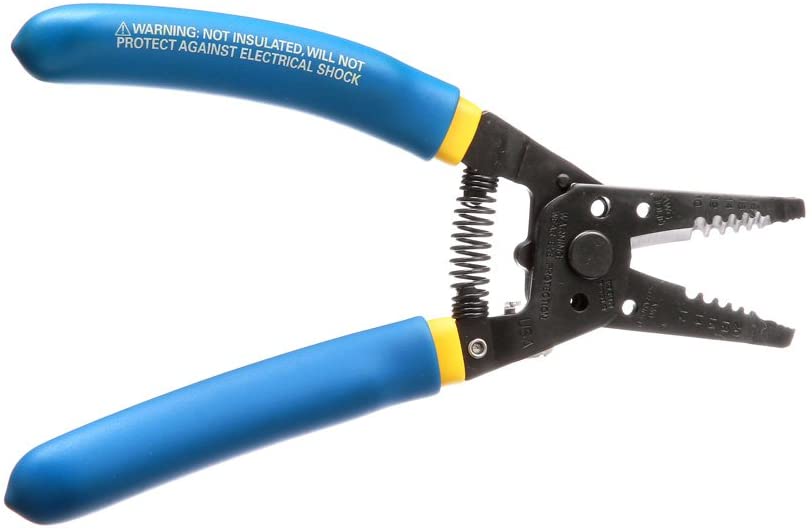 Klein Tools 11055  7-1/8 in. Klein-Kurve Wire Stripper/Cutter for 10-18 AWG Solid Wire and 12-20 AWG Stranded Wire