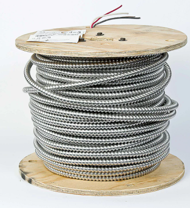 Armored Electrical Cable Copper Electrical Wire AC90 14/3 BX 75m/Roll (Electrical Wire Only Pick Up/ Local Delivery)