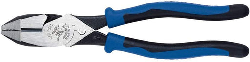 Klein J2000-9NECR 9-Inch Journeyman High Leverage Side Cutting Pliers Connector Crimping - Consavvy