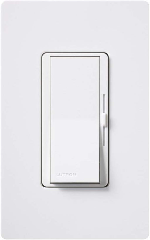 Lutron DVCL-153PH-WHC Diva C.L Dimmer Switch for Dimmable LED, Halogen and Incandescent Bulbs, with Wallplate, Single-Pole or 3-Way - Consavvy
