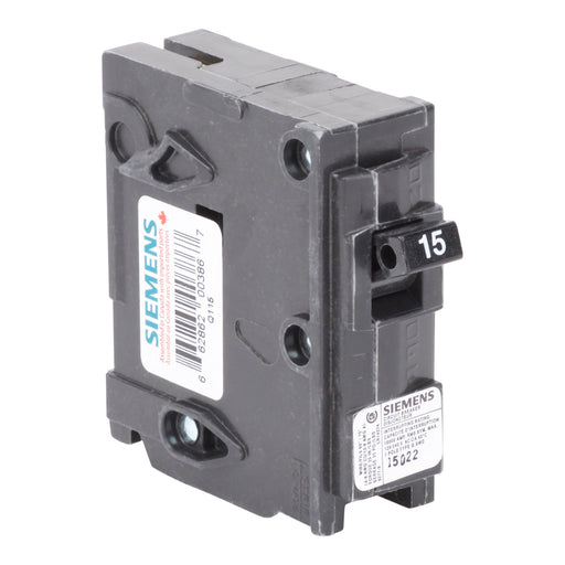 Q115 - Siemens 15 Amp Single Pole Circuit Breaker - Consavvy