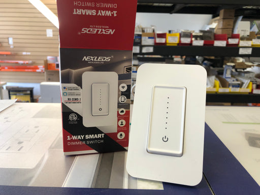Nexleds 1-Way Smart Dimmer Switch Wallplate Included