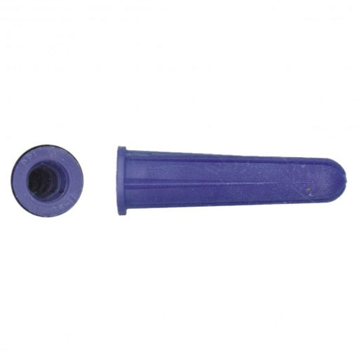 Paulin NO. 6-8 X 3/4" BLUE PLASTIC CONICAL CONCRETE WALL ANCHOR 1Box(100 Pieces)