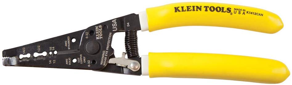 Klein Tools K1412CAN Curve Dual NMD-90 Cable Stripper or Cutter - Consavvy