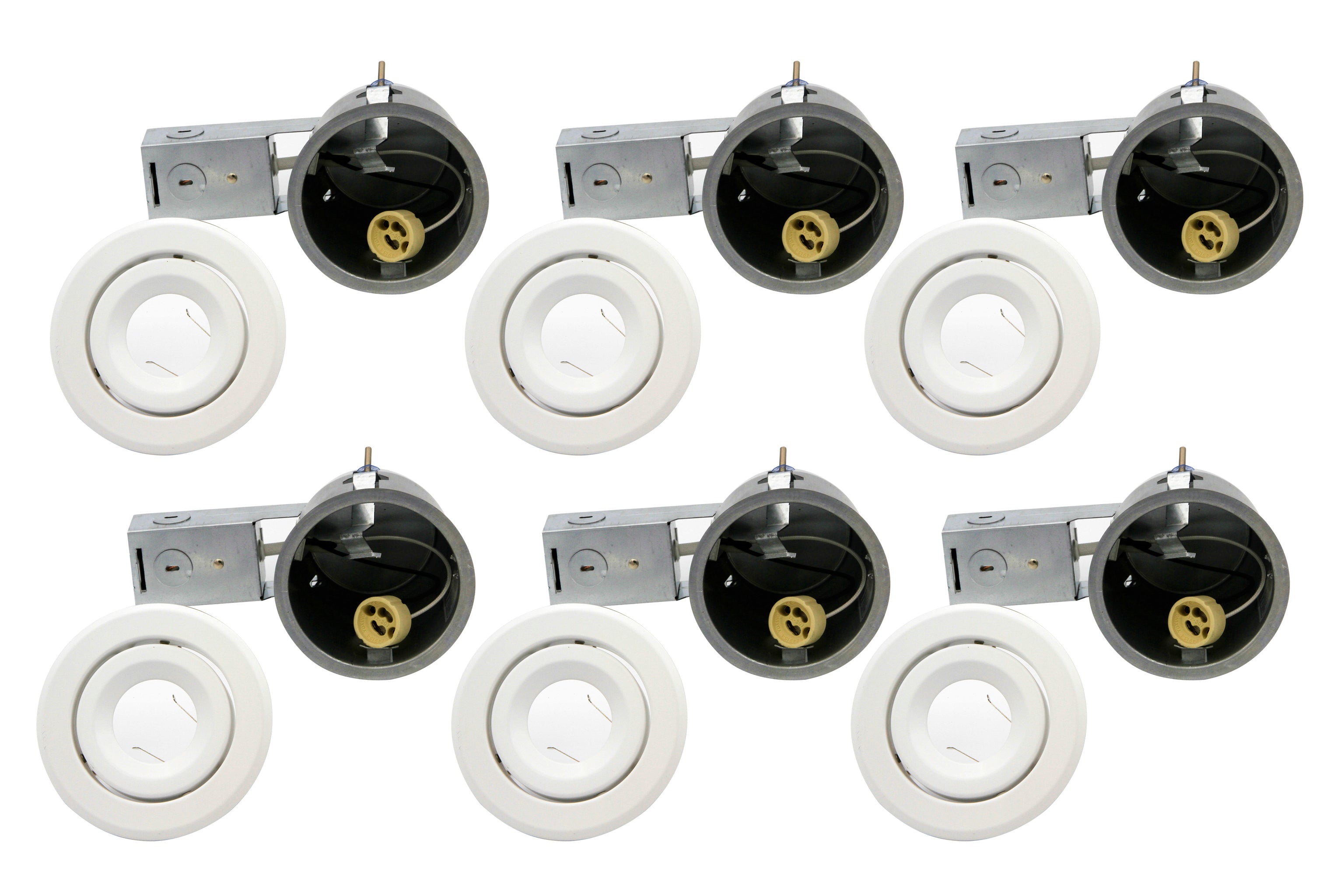 3.5" Retrofit LED Can Non-Air Tight Housing LED Recessed Lighting, GU10 Base - Consavvy