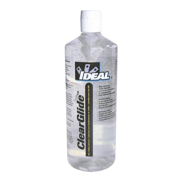 IDEAL Clear Wire Pulling Lubricant 1 Quart