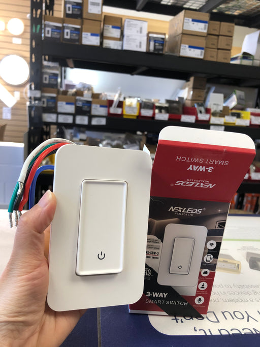 Nexleds 3 Way Smart Switch Wallplate Included
