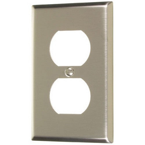 VISTA 45711 1Pack/10 Pack Duplex Outlet Plate #430 S.S Grade - Consavvy