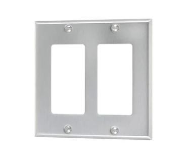 VISTA 45722 1Pack Double Decorator plate  #430 S.S Grade - Consavvy