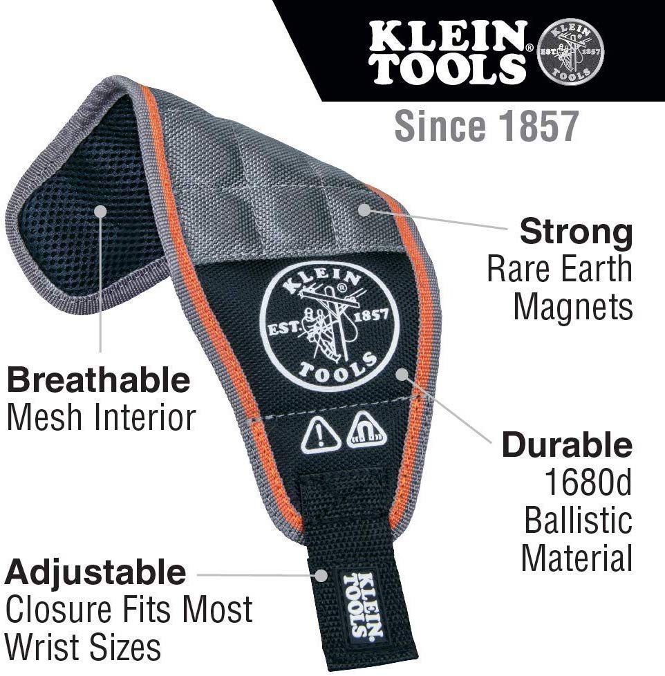 Klein Tools 55895 Tradesman Pro Magnetic Wristband - Consavvy