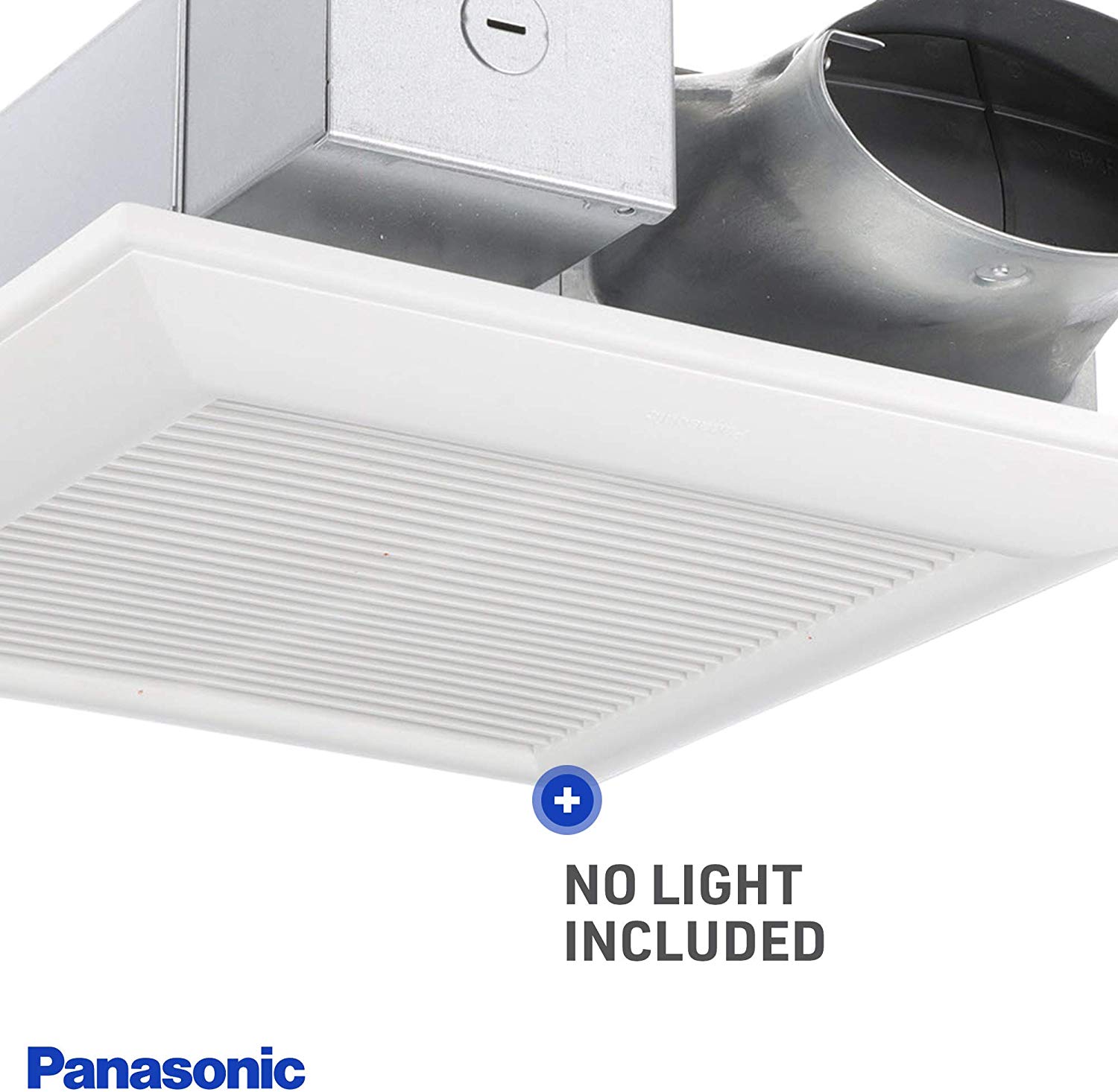 Panasonic FV-0510VS1 WhisperValue Multi-Flow Bathroom Fan, White - Consavvy
