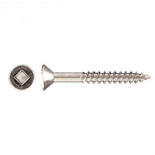 Paulin 8-15 X 3/4" FLAT HEAD SOCKET WOOD SCREW-ZINC PLATED 1BOX(1000pieces)