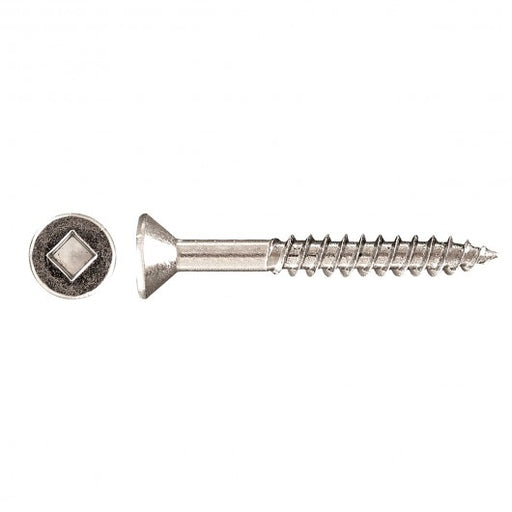 Paulin 10-13 X 2" FLAT HEAD SOCKET WOOD SCREW-ZINC PLATED 1Box(400 pieces)