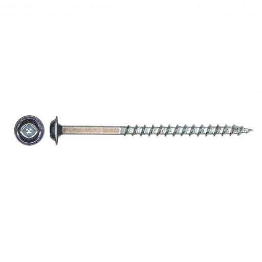 Paulin 8 X 1" ROUND WASHER HEAD SOCKET PARTICLE BOARD SCREWS-ZINC PLATED & LUBRICATED 1Box(500 Pieces)