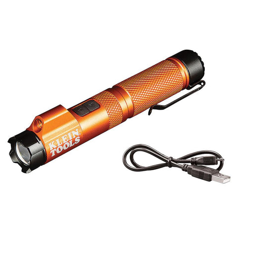 Klein Tools 56040 Rechargeable Focus Flashlight with Laser