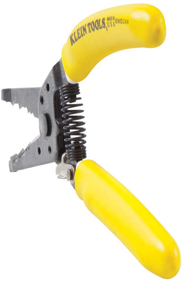 Klein Tools K1412CAN Curve Dual NMD-90 Cable Stripper or Cutter - Consavvy
