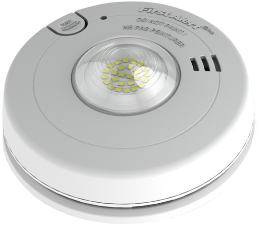 BRK 3 in 1 Low Profile Design Carbon Monoxide,Strobe & Smoke Alarm - 7030BSLA - Consavvy