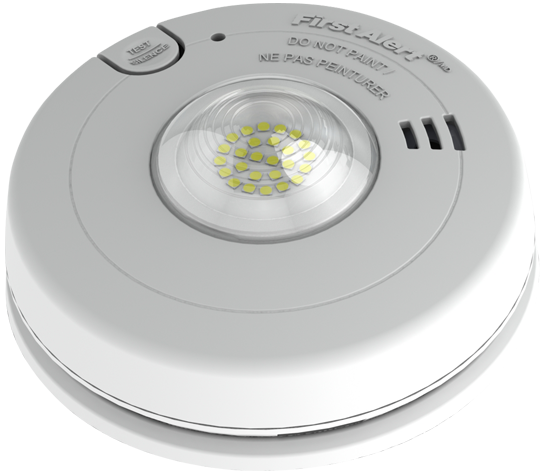 BRK 3 in 1 Low Profile Design Carbon Monoxide,Strobe & Smoke Alarm - 7030BSLA - Consavvy