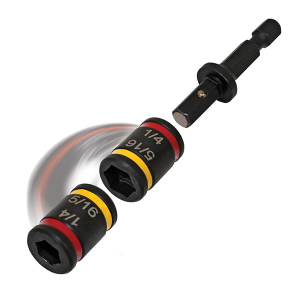 Rack-A-Tiers 70462RY/70464RY/70466RY MALCO C-RHEX™ DUAL-SIDED MAGNETIC HEX DRIVERS 2/4/6inch