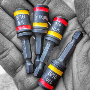 Rack-A-Tiers 70462RY/70464RY/70466RY MALCO C-RHEX™ DUAL-SIDED MAGNETIC HEX DRIVERS 2/4/6inch