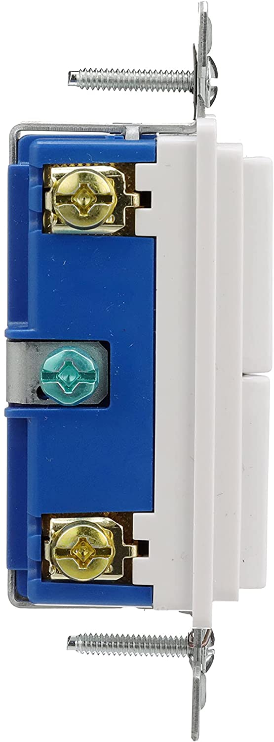 EATON 7728W-SP Single-Pole Combination Switches, White
