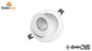 Dawnray 4" Gimbal Potlight 3CCT, 6 Pieces Contractor Pack, 3000K/4000K/5000K Colors Switchable, White Finish, 10W, 800Lm, Damp Location, cETLus