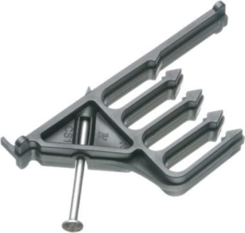 Arlington Industries CS14-25 Nail-On Cable Spacer, Holds up to Eight 14/2 Cables on Stud, Non-Metallic, 25-Pack
