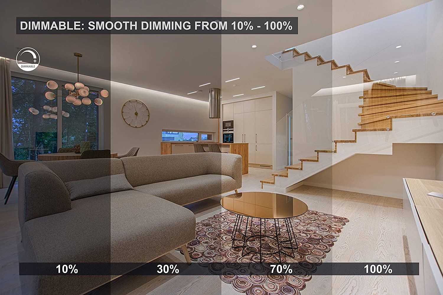 DawnRay LED PAR20, 7W, 500 Lumens, 3000K/5000K, Warm White/Cool White ,Dimmable ,3 Years Warranty